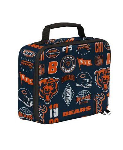 Outerstuff Chicago Bears Backpack And Lunchbox Set In Navy