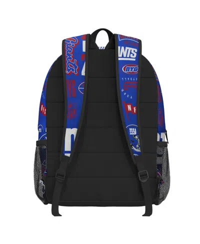 Outerstuff New York Giants Backpack And Lunchbox Set In Blue