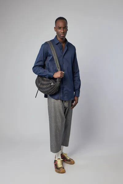 Xacus Camicia Classica In Blue