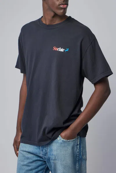 Sinclair Logo Tee In Black
