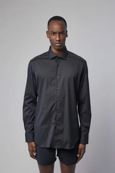 Xacus Camicia Classica In Black