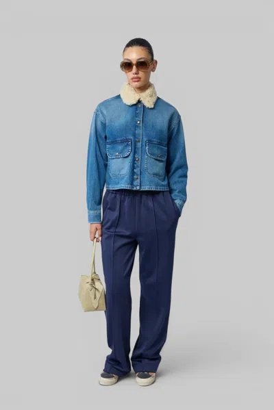 Moncler Shirt In Blue