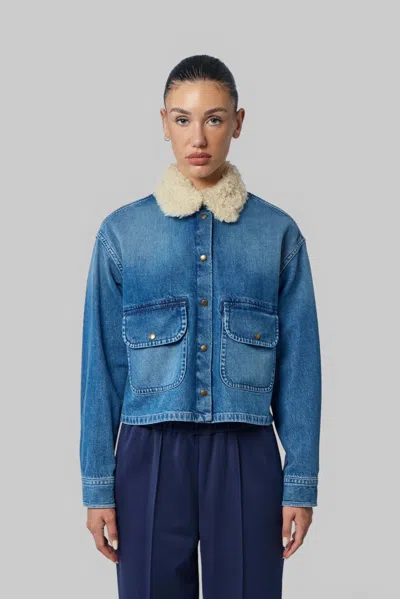 Moncler Shirt In Blue