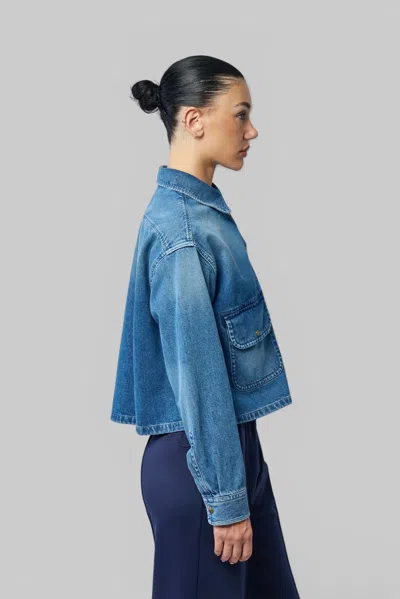 Moncler Shirt In Blue
