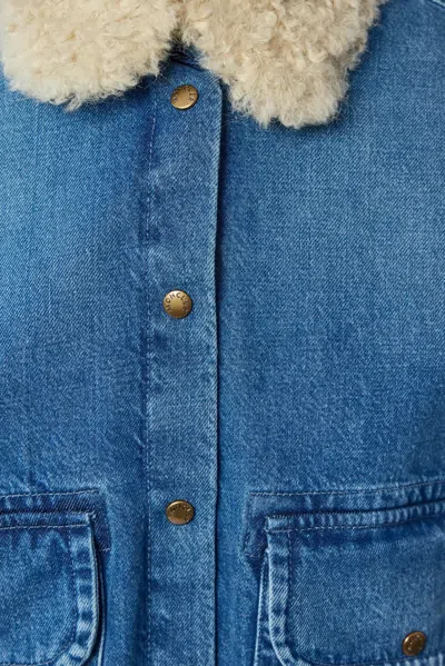 Moncler Shirt In Blue