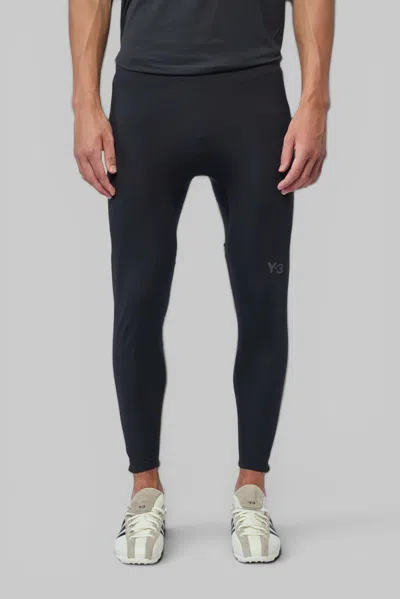 Y-3 M Run Tights In Black