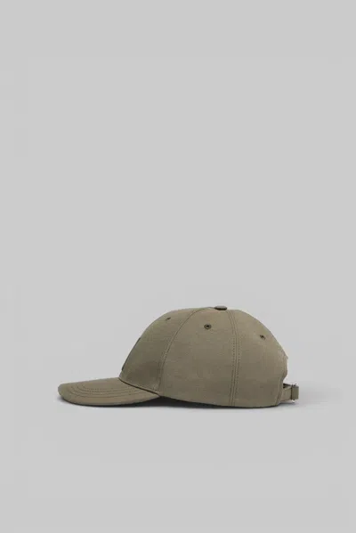 Loewe Flag Patch Cap In Green