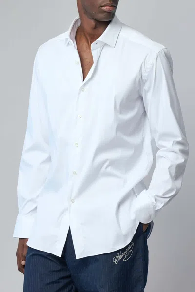 Xacus Camicia Classica In White