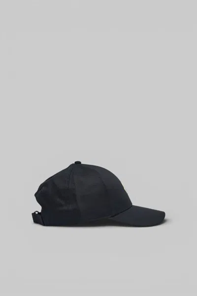 Moncler Baseball Cap In Black