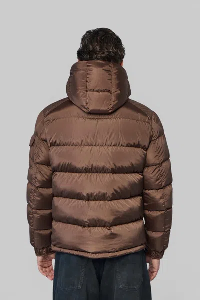 Moncler Maya Jacket In Brown