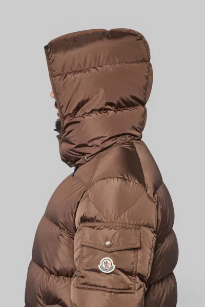 Moncler Maya Jacket In Brown