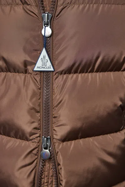 Moncler Maya Jacket In Brown