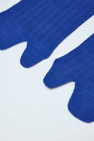 Maison Margiela Bootleg Socks In Animal Print