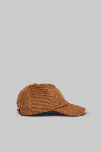 Moncler Baseball Cap In Brown