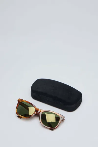 Acne Studios Square-frame Sunglasses In Brown