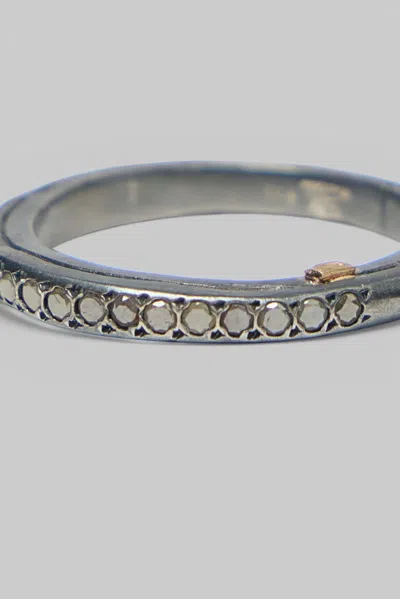 Rosa Maria Ester Ring In Metallic