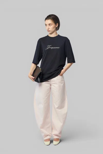 Jacquemus Le Tshirt  In Black