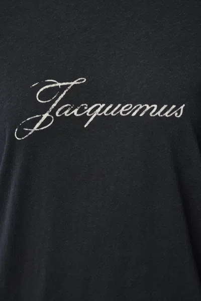 Jacquemus Le Tshirt  In Black