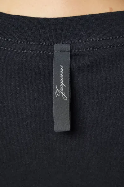 Jacquemus Le Tshirt  In Black