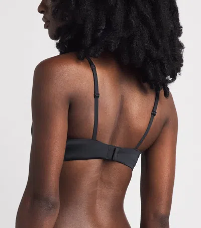 Skims Wireless Form T-shirt Bra In Black