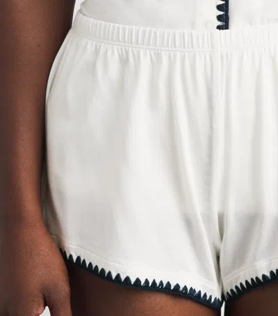 Eberjey Frida Short Pyjama Set In Ivory
