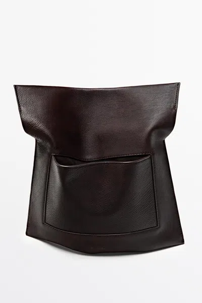 Massimo Dutti In Bruin
