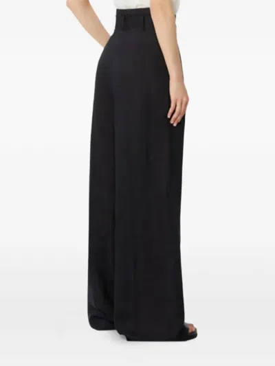 Max Mara Belted Tailored Trousers In Multi