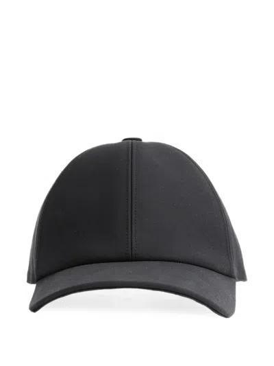 Fendi Logo-tape Baseball Cap In White