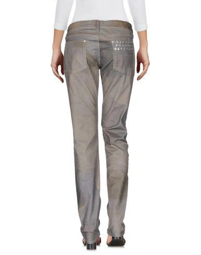 Shop Isabel Marant Denim Pants In Grey