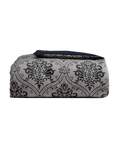Macy's Horwin Damask 14-piece Comforter Set, King In Multi