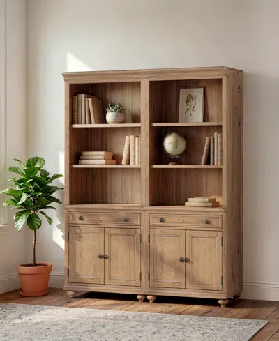 Macy's Willowmere 2-piece Bookcase Set,  Exclusive In Brown