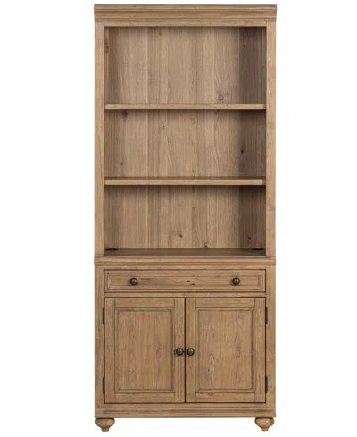 Macy's Willowmere 3-piece Bookcase Set,  Exclusive In Brown