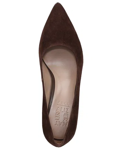 Naturalizer Everly Pump In Chocolate Brown Suede