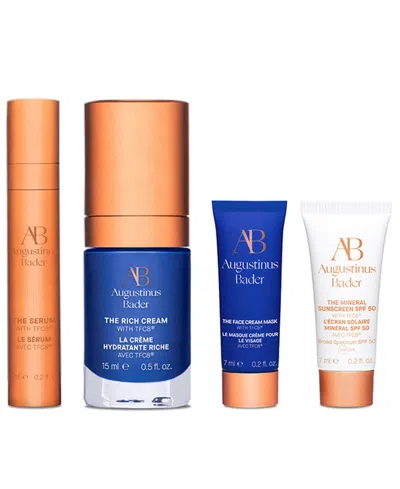 Augustinus Bader 4-piece The Rejuvenating System In Blue