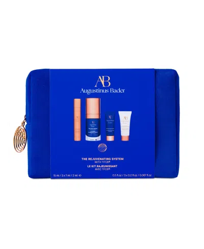 Augustinus Bader 4-piece The Rejuvenating System In Blue