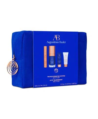 Augustinus Bader 4-piece The Rejuvenating System In Blue