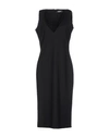 Dsquared2 Midi Dresses In Black