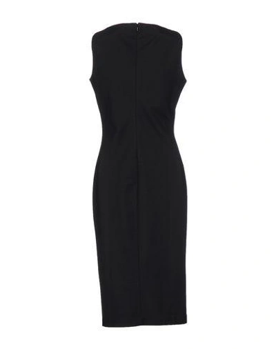 Dsquared2 Midi Dresses In Black