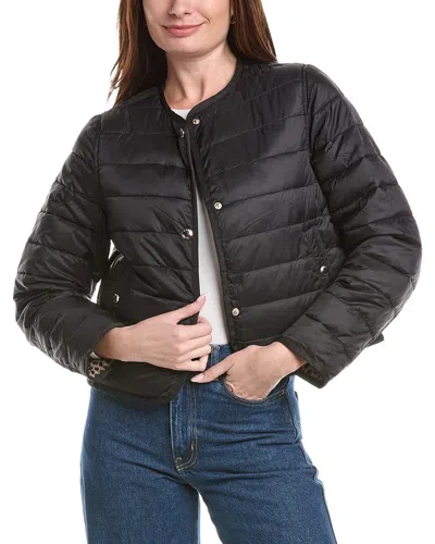 Michael Kors Reversible Quilted Jacket In Black