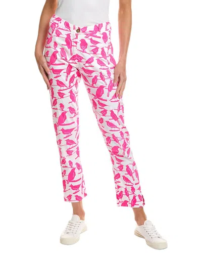 Gretchen Scott Gripeless Bird On A Wire Pant In Pink