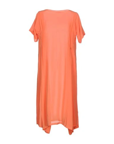 Jil Sander Knee-length Dress In Orange