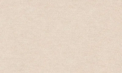 Max Studio Mock Neck Sweater In Hthrbone-heather Bone
