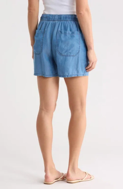 Sanctuary Pull-on Shorts In Medium Blu