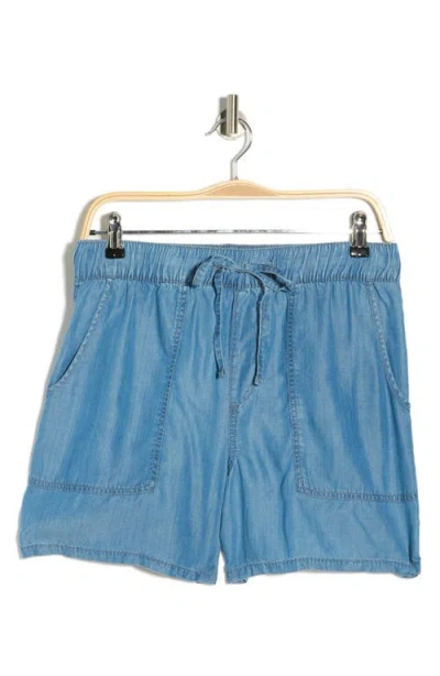Sanctuary Pull-on Shorts In Medium Blu