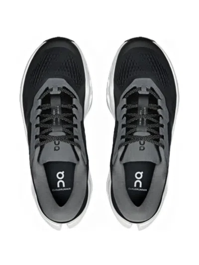 On Cloudrunner 3 Running Shoe In Black