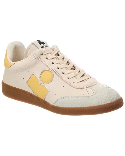 Isabel Marant Beth Leather Low-top Sneakers In Neutral