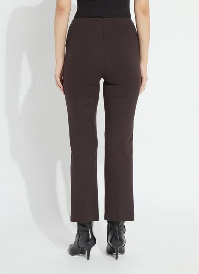 Lyssé 'lyssentials Elysse Ankle Ponte Pants In Charcoal