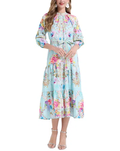 Kaimilan Midi Dress In Multi