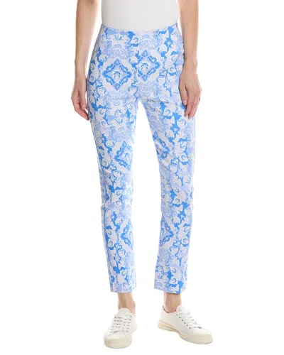 Gretchen Scott Gripless Pull-on Pant In Blue