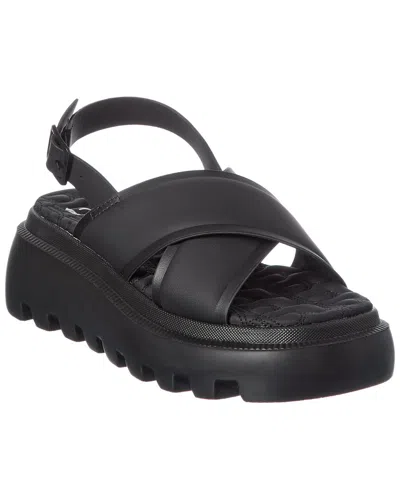 Byblos Platform Sandal In Black